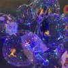 Instagram popular balloon wedding confession balloon 18-inch luminous transparent bubble ball with led light string balloon Specification image